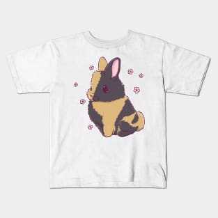 Harlequin Rabbit Kids T-Shirt